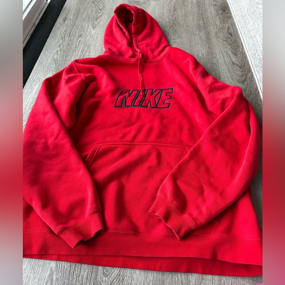 Nike Men's Bold Red Hoodie